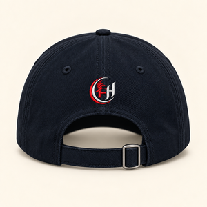 Fly Humble Sportswear Baseball <b>Cap</b> 6-Panel Adjustable Unisex Embroidered Logo <b>Navy</b> <b>Blue</b> Casual Hat Adjustable unisex baseball - Product Image 6