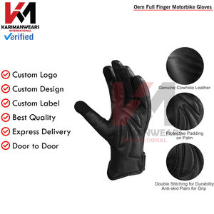 Guantes Profesionales para Motocicleta, Alta Resistencia al Agarre, Protección Duradera para las Manos, Ajuste Cómodo para Conductores de Carretera y Todoterreno - Product Image 4