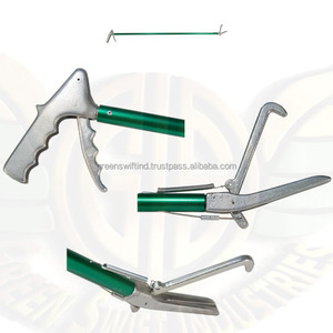 RED SWIFT INDUSTRIES Professional Stainless Steel Snake Catcher Stick 39 INCH Eco-Friendly Outdoor Reptile <b>Accessories</b> - Product Image 5