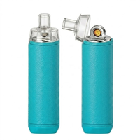 Briquet électronique USB 8K au design unique, en métal, coupe-vent et sans flamme, idéal pour les fumeurs de tabac