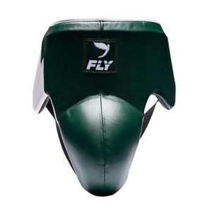 Fly Custom Professional Leather <b>Boxing</b> Equipment <b>Set</b> - Matching Design Shock-Absorbing Headgear, <b>Sparring</b> Gloves & Groin Guard - Product Image 6