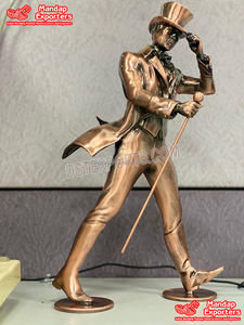 Estatua de entrada de boda de elefante de fibra grande para decoración, estatuas de elefante de boda de gran bienvenida, estatua de entrada de boda para Decoración - Product Image 4