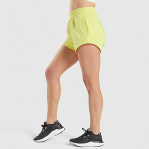 Custom Ladies High Waist <b>Tummy</b> <b>Control</b> Butt Lifting Yoga Shorts Fitness Wear Running Quick Dry Gym Workout Shorts for Women - Product Image 6