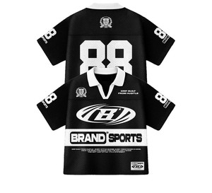 Camisetas de Fútbol Retro Deportivas con Bordado de Logotipo Personalizado de Fábrica al por Mayor, Sublimación y Transferencia Térmica - Product Image 1