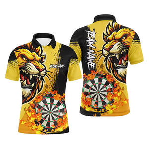 Dart personnalisé respirant grande taille pour chemise avec coutures durables, couleurs et logos personnalisés pour équipes, clubs et usage promotionnel - Product Image 1