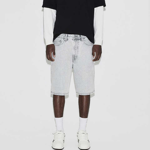 Premium <b>Men</b> <b>Jean</b> Shorts Custom Logo Oem Odm Relaxed Fit Casual Apparel Factory Wholesale - Product Image 1