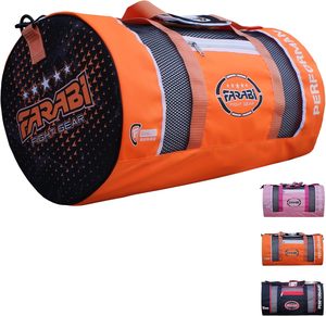 Bolsa de malla para gimnasio MMA Farabi de alta calidad con logotipo personalizado, al por mayor, duradera, transpirable, con correas para el hombro, ecológica - Product Image 1