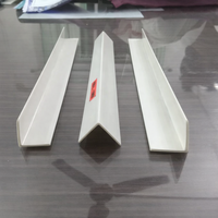 Protection d'angle en PVC rigide en forme de L, profilé en plastique pour la sécurité des murs, des piliers et des meubles, protection contre les chocs