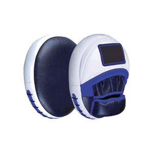 OEM Customized Logo Genuine Leather Neoprene Eco-Friendly Boxing Focus <b>Pads</b> Curved Strike Mitts Shock Absorbing <b>Foam</b> <b>Padded</b> - Product Image 2