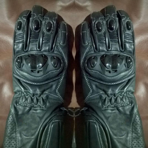 Gants de moto en cuir personnalisés, antidérapants, résistants à l'usure, compatibles avec les écrans tactiles, chauds, pour toutes les saisons, décontractés, pour hommes - Product Image 4