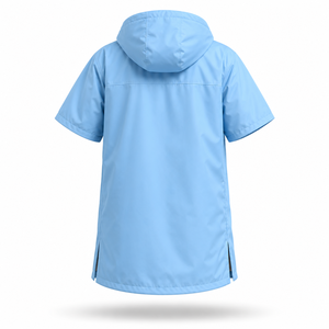 Parka de Natación con Capucha Larga, Unisex, Impermeable, Forrada de Felpa, de Secado Rápido, con Cremallera Completa y Mangas Regulares, para Natación y Surf - Product Image 3