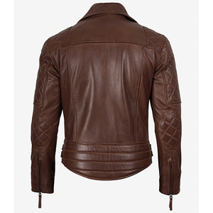 2026 OEM Top Trending Genuine Dark Brown Cowhide Leather <b>Jacket</b> For Men's 100%High Quality Low MOQ Winter Fashion <b>Heated</b> <b>Jackets</b> - Product Image 6