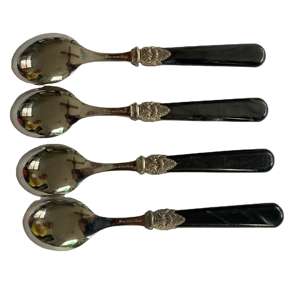 Ensemble de couverts en métal élégant, adapté pour les mariages, les buffets d'hôtel, les restaurants et la mise en place de tables familiales. - Product Image 6