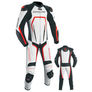 Traje de Motocicleta de Cuero Impermeable al Por Mayor, Diseño Personalizado, Equipo de Carreras Transpirable y Perforado, Precio de Fábrica - Product Image 3