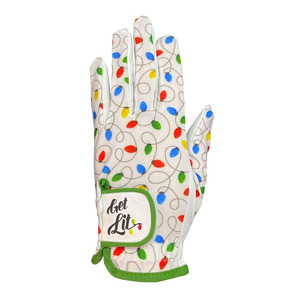 Guantes de Golf de Piel Sintética PU con Diseño Nuevo y Logotipo Personalizado, para Gimnasio, de Secado Rápido, para Mano Izquierda y Derecha, Impermeables - Product Image 5