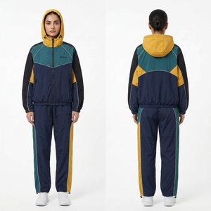 Men's Quick Dry Windbreaker Tracksuit - Sweatsuit Set for <b>Jogging</b>, Bulk Wholesale - Product Image 3