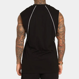 Slim Fit Custom Stretchable <b>Reflective</b> New Arrival Sleeveless Muscle Fit Tank <b>Top</b> Hot Selling Summer Wear Trendy Tank <b>Top</b> - Product Image 6