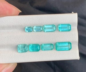 Turmalina Azul, Corte Cojín, Origen Afganistán, Piedra Preciosa Natural Suelta, Facetada, para Joyería, Anillo, Gema - Product Image 4
