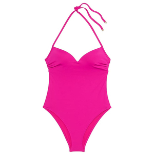 Traje de Baño Personalizado 2025, Fabricante, Logotipo Personalizado, Cuello en V, Cierre de Cremallera, Bikini, Traje de Baño de Una Pieza para Mujer - Product Image 4