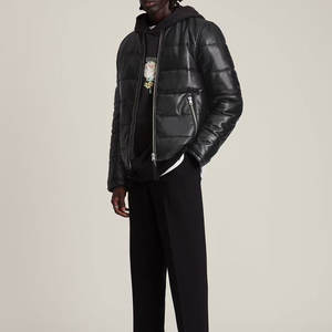 Blouson matelassé unisexe de haute qualité, design personnalisé, coupe ample, grande taille, fermeture éclair, imperméable, hiver, col montant - Product Image 4