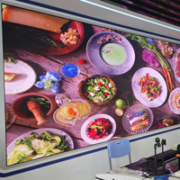 Grand écran LED vidéo mural intérieur pour cinéma maison et exposition - Taux de rafraîchissement élevé de 3840 Hz, écran à maintenance frontale