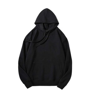 Sweat à capuche épais pour homme, coupe courte, doublé, avec grande poche kangourou, logo, grandes tailles, haute qualité - Product Image 2