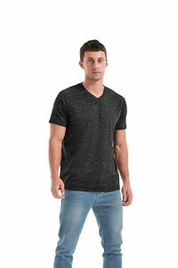 Camisas de Hombre de Talla Grande al por Mayor, de Primera Calidad, 100% Algodón Poliéster, Cuello en V, para Verano - Product Image 3