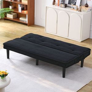 Divano Letto in Velluto a Coste da 66 Pollici, Arredamento Versatile per Soggiorno o Camera da Letto, Mobili a Doppio Uso - Product Image 5