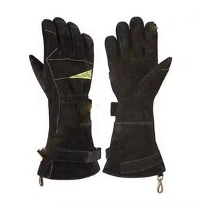 Gants PROTECTEURS Pompier Pompier Ignifuge Nomex Protection des mains contre le feu Gants en cuir du Pakistan - Product Image 3