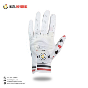 Guantes de golf resistentes al sudor para todo tipo de clima con ajuste transpirable, agarre fuerte, palma flexible y control de humedad para golfistas. - Product Image 1