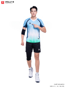 Ensemble de maillots de volley-ball personnalisés Volly 3, respirant, 100% polyester, séchage rapide, uniforme sportif d'été pour adultes, hommes, femmes, OEM ODM - Product Image 5