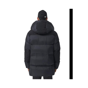 Blouson d'hiver épais et chaud, écologique, imperméable, à capuche pour homme - Nouvelle tendance, vêtements en polyester - Product Image 2