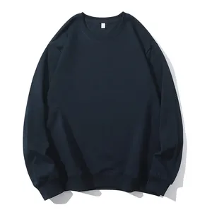 เสื้อสเวตเชิ้ตคอกลมปักลายด้านหน้า ผ้าฝ้ายออร์แกนิค 100% คุณภาพสูง ทรงปกติ ขายส่ง ผ้าเฟรนช์เทอร์รี่ เหมาะสำหรับฤดูหนาว - Product Image 2