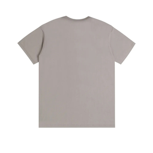เสื้อยืดคอตตอน 100% คุณภาพสูงสุด แบบทรงบ็อกซี่ หนัก 260 กรัม พิมพ์ลายได้ ทรงโอเวอร์ไซส์ สำหรับผู้ชาย สีขาวล้วน - Product Image 6