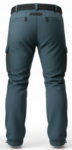 กางเกงเดินป่าคุณภาพสูง ดีไซน์ล่าสุดปี 2025 กางเกงเดินป่า MOQ ต่ำ กางเกงเดินป่าสำหรับผู้ชาย - Product Image 2