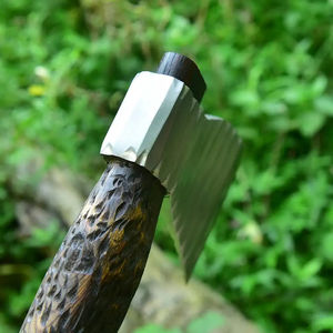 Burraq Hacha de Corte Tomahawk de Acero al Carbono Hecha a Mano de 19 Pulgadas con Mango de Palisandro, para Uso Industrial y Exterior, Regalo del Día del Padre - Product Image 4