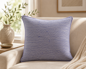 Funda de Cojín de Lino de Lujo con Rayas Teñidas |   Funda de Almohada Decorativa para Sofá, Sillón, Dormitorio y Decoración del Hogar - Product Image 5