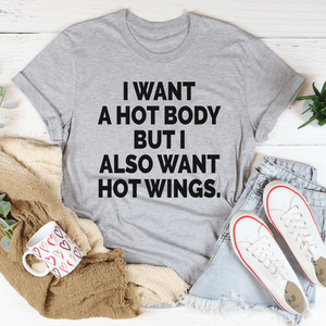 T-shirt da uomo Hot Body Hot Wings: per chi vuole tutto il meglio del IT! - Product Image 2