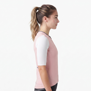 Maillot de vélo de montagne respirant pour femme, maillot de cyclisme d'été pour femme, maillot de course à fermeture éclair intégrale pour femme - Product Image 3