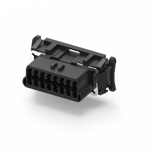 OBD2 (F) 16 PIN 6A Tipo de Conector de Crimpado para Uso Industrial con SOPORTE DE MONTAJE - Product Image 2