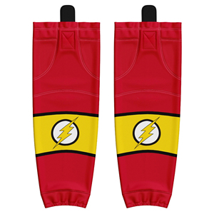 Vêtements de sport avec zones en tissu respirant, motifs personnalisés, chaussettes de hockey sur glace de haute qualité, performance confortable - Product Image 6
