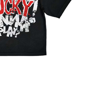 Camiseta Negra Extra Grande para Hombre, Manga Corta, Estampado Gráfico Chucky, Cuello Redondo, Estilo Urbano, Jersey de Algodón - Product Image 3