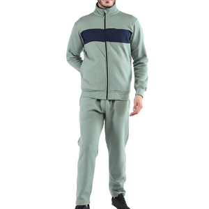 Conjunto de chándal para hombre con diseño flexible, transpirable, cómodo y de corte moderno, ideal para sesiones de fitness, actividades al aire libre y uso diario. - Product Image 2