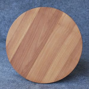 <b>Small</b> <b>Round</b> Accent <b>Table</b> 3-Leg Solid Teak Wood Well Sanded Non-Foldable - Product Image 4