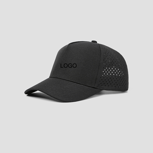 Gorras de Golf Personalizadas de 5 Paneles, Transpirables, con Orificios Cortados con Láser, Tela y Logotipo Personalizados, Visera Precurvada, Estilo Golf, Hechas en Vietnam - Product Image 2