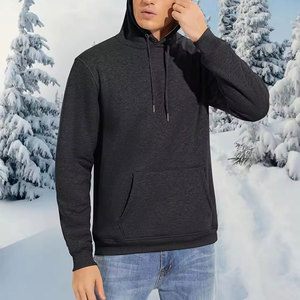 Sweat-shirts pour hommes de style moderne, décontractés pour l'hiver, 100% coton, tissu doux, respirant, confortable, à porter au quotidien, fabriqué au Pakistan - Product Image 3