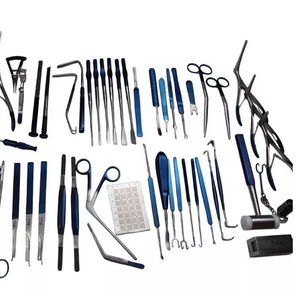 Kit chirurgical orthopédique de haute qualité en acier inoxydable allemand certifié, comprenant couteaux à os, osteotomes et ciseaux à os, réutilisable - Product Image 2