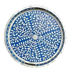 ถาดเสิร์ฟกาแฟลายหินอ่อนอาเกตพิมพ์ลาย UV ของช่างฝีมือหรูหราถาดเสิร์ฟกาแฟ - Product Image 5