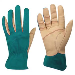 Best Performance Cowhide Grain Leather <b>Driver</b> <b>Gloves</b> Heavy Duty Heat Resistant Hand Protection Work Safety <b>Glove</b> Customized logo - Product Image 4