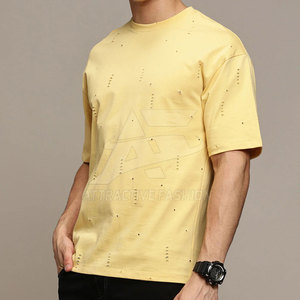 Ropa Casual a la Moda con Atractivo Moderno, Camiseta Desgastada para un Estilo Versátil - Product Image 3